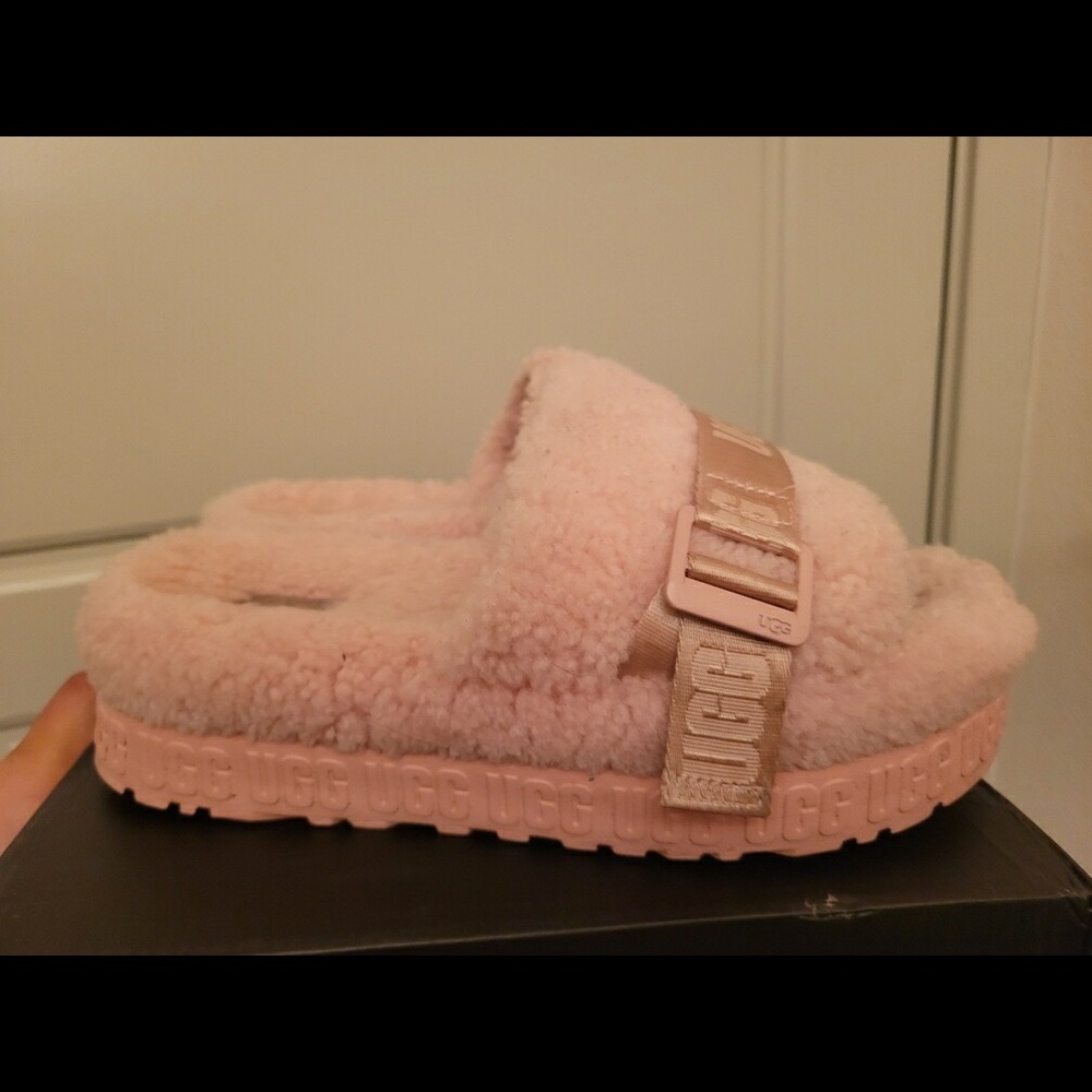 Ugg platform slippers